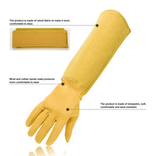 Load image into Gallery viewer, 1 Pair Planting Thorn Proof Household Accessories Garden Gloves Flower Farm Protective Gardening Working Gauntlet Faux Fleece