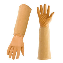 Load image into Gallery viewer, 1 Pair Planting Thorn Proof Household Accessories Garden Gloves Flower Farm Protective Gardening Working Gauntlet Faux Fleece