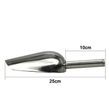 Load image into Gallery viewer, 25 cm Lage Aluminum Ice Scraper Food Buffet Candy Bar Scoops Flour Shovel Kitchen Coffee Baking Toolsl35