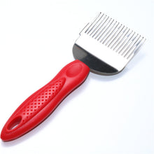 Load image into Gallery viewer, 1 pcs Hot Stainless Steel Honey scraper Red/Blue/Yellow Straight Uncapping Fork Bee Shovel Tines Comb Farm Beekeeping Tool