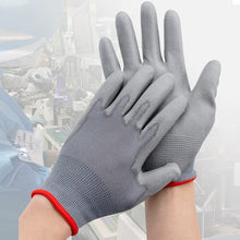 Load image into Gallery viewer, 1Pair Working Safety Glove PU Palm Waterproof Oilproof Breathable Wear Resistant Repair Welding Farm Work Hand Protection Glove
