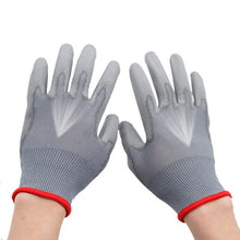 Load image into Gallery viewer, 1Pair Working Safety Glove PU Palm Waterproof Oilproof Breathable Wear Resistant Repair Welding Farm Work Hand Protection Glove
